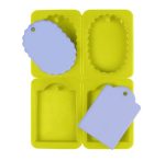 Silicone Tablet Mould Mini (Antique Ellipse, Picture Frame) 4 Balls (MC359) - Image 4