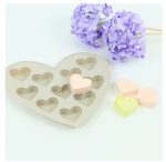 Silicone Soap Mould Small Heart 10 Balls (MC361)