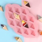 Silicone Soap Mould Mini Ice Cream 14 balls (MC369)