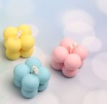 MC 368 - 동글 미니큐브 3구 실리콘몰드 - 이미지 4