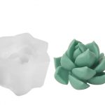 Handmade Soap Mould Flower Succulents (MH234)