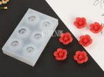 Handmade Soap Mould Mini Cherry Blossom 6 Balls (MH237)
