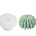 Handmade Soap Mould Round Cactus (MH241)